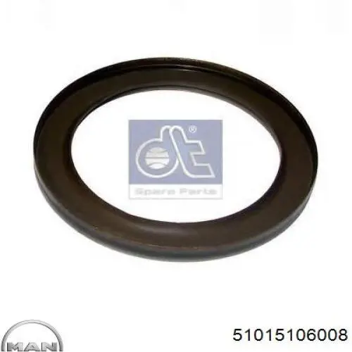 Сальник коленвала двигуна, передній MAN 51015106008 ціна, від 21.80 USD