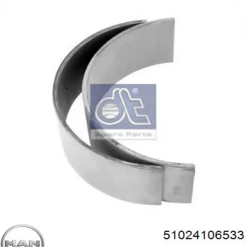 Шатунні вклалиші колінвала STD Miba 2428030STD ціна, від 22.92 USD