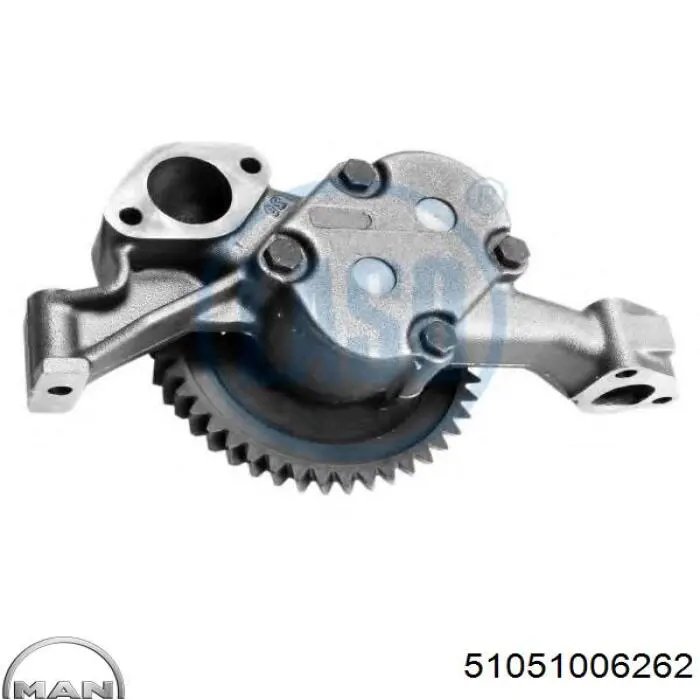 Помпа масляна MAN 51051006262 ціна, від 172.55 USD