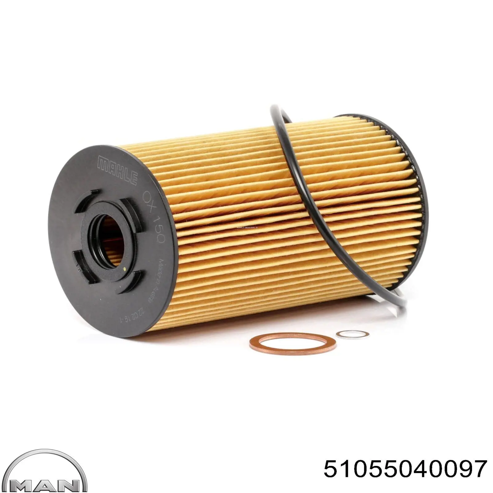 Масляний фільтр двигуна MAN 51055040097 ціна, від 6.05 USD