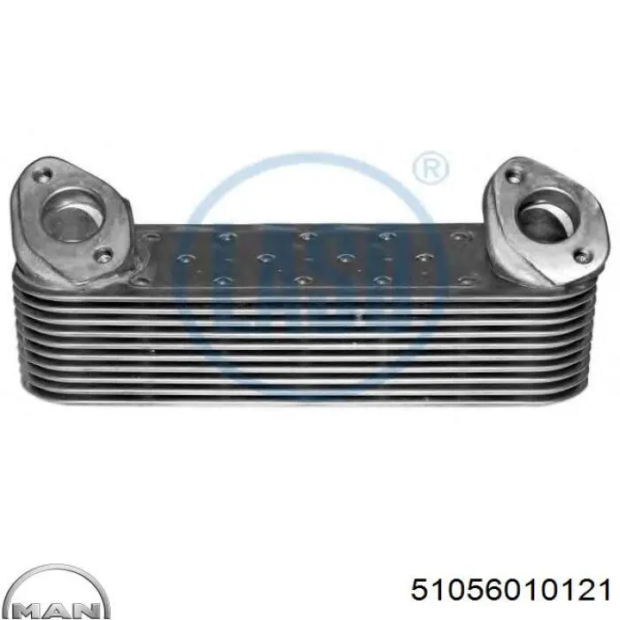 Радіатор масляний MAN 51056010121 ціна, від 50.17 USD