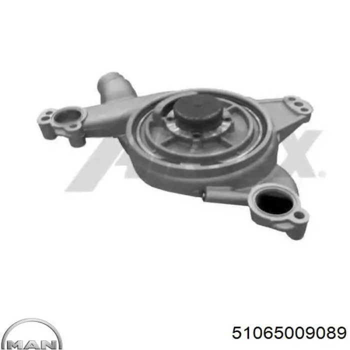 Помпа охолодження MAN 51065009089 ціна, від 42.52 USD