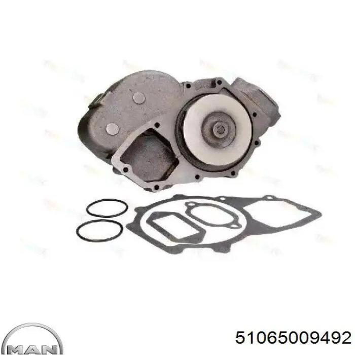 Помпа охолодження OE Germany 022000286602 ціна, від 120.08 USD