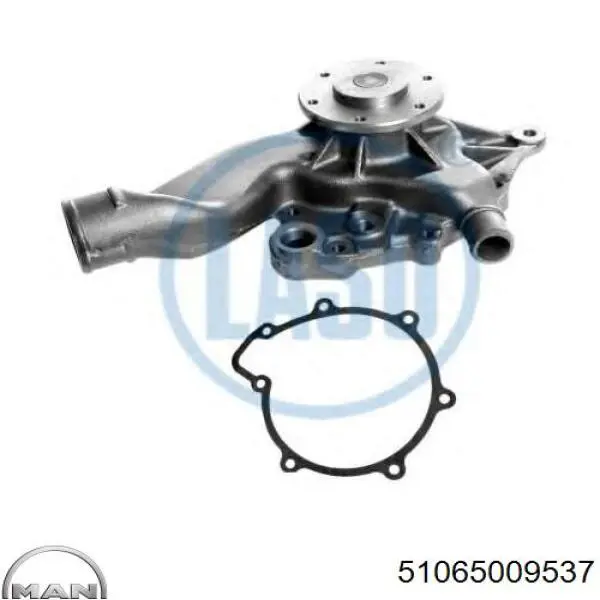 Помпа охолодження MAN 51065009537 ціна, від 130.47 USD