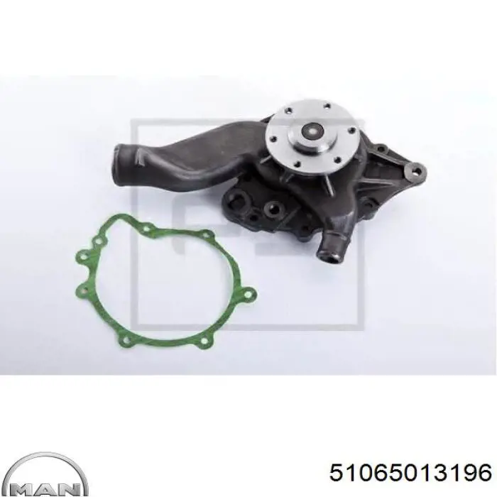 Помпа охолодження MAN 51065013196 ціна, від 128.75 USD