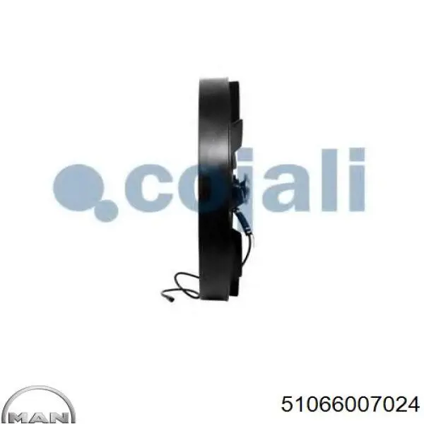 В'язкова муфта вентилятора MAN 51066007024 ціна, від 550.21 USD