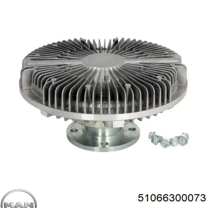 Купити 51066300073 MAN Муфта вязкостная системи охолодження