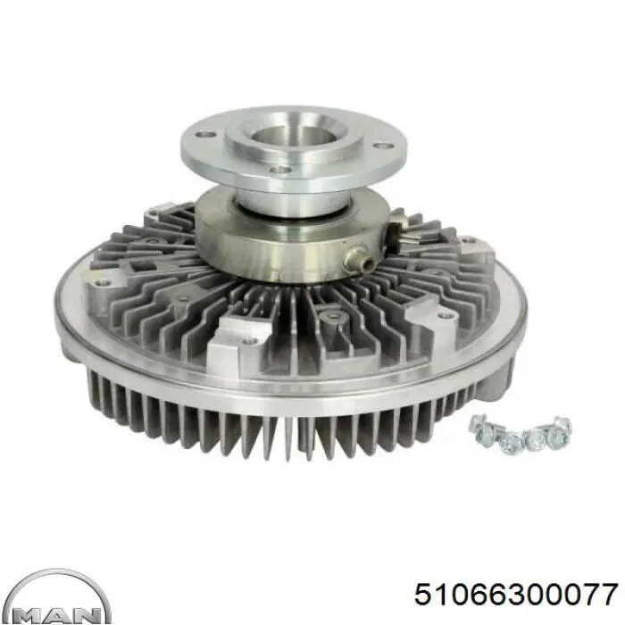 В'язкова муфта вентилятора MAN 51066300077 ціна, від 448.86 USD