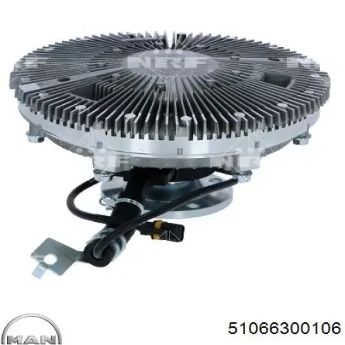 В'язкова муфта вентилятора MAN 51066300106 ціна, від 335.38 USD