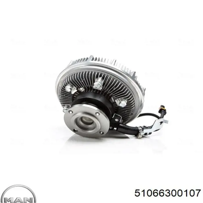 В'язкова муфта вентилятора MAN 51066300107 ціна, від 443.35 USD