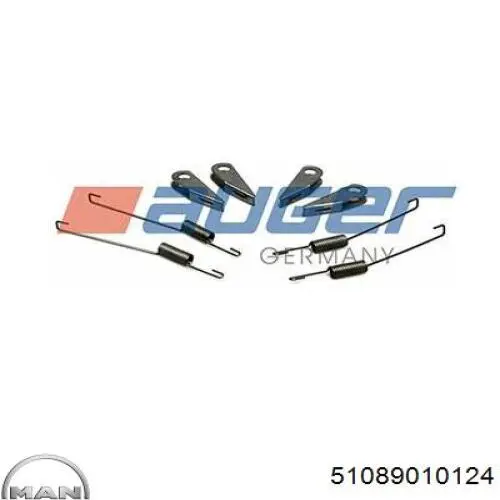 Прокладка колектора 51089010124 MAN