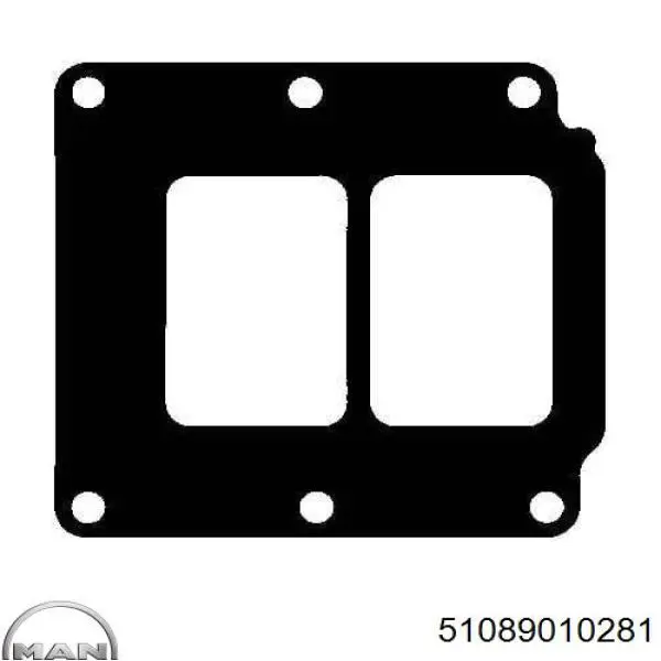 Прокладка EGR-клапана рециркуляції MAN 51089010281 ціна, від 14.18 USD