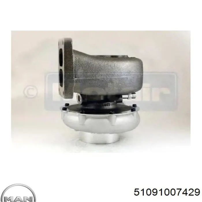 Турбіна MAN 51091007429 ціна, від 389.90 USD