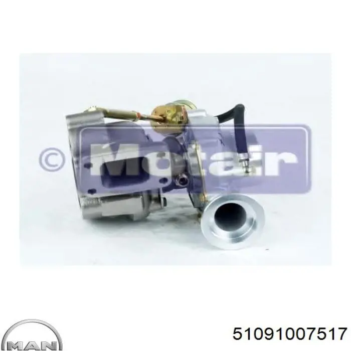 Турбіна MAN 53169706500 ціна, від 253.30 USD