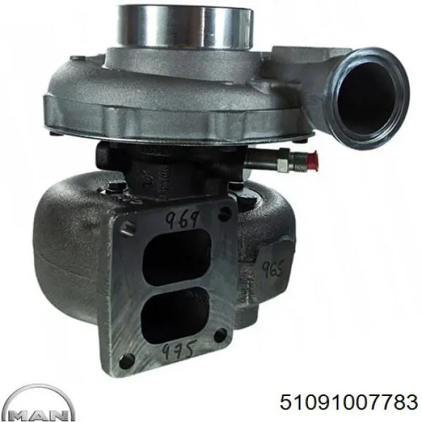 Турбіна MAN 51091007783 ціна, від 605.61 USD