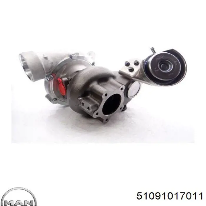 Турбіна MAN 51091017011 ціна, від 491.10 USD
