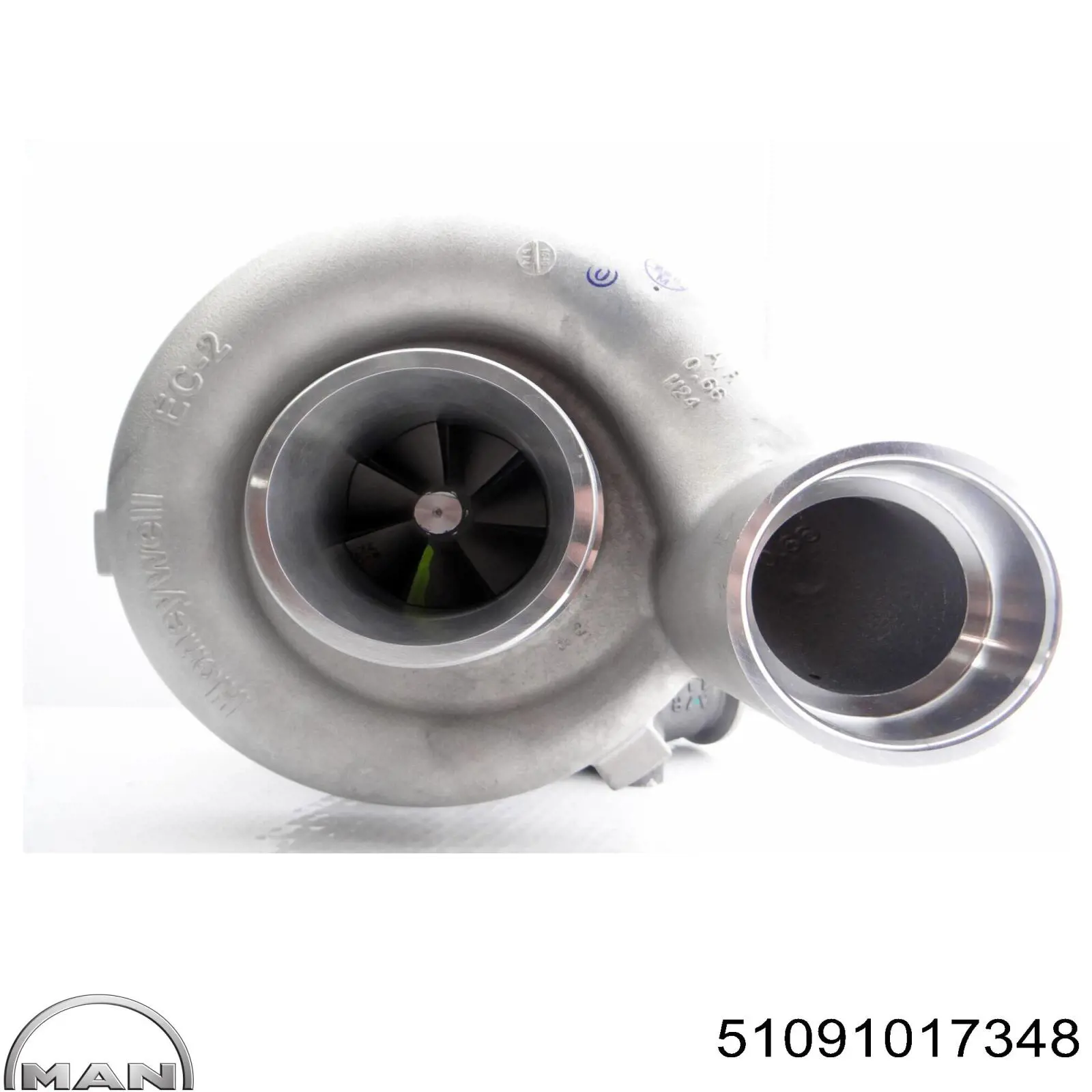 Турбіна MAN 51091017231 ціна, від 344.09 USD