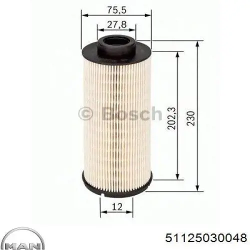 Паливний фільтр RD888A Rider