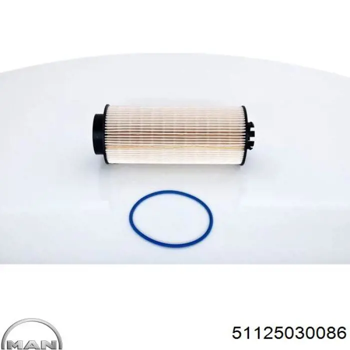 Фільтр тонкого очищення палива MAN 51125030086 ціна, від 43.75 USD