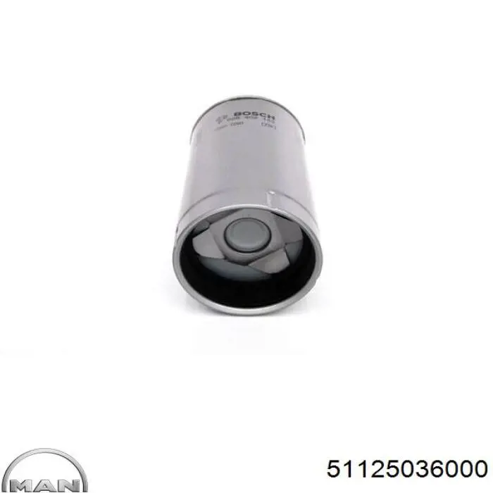 Фільтр тонкого очищення палива MAN 51125036000 ціна, від 35.48 USD
