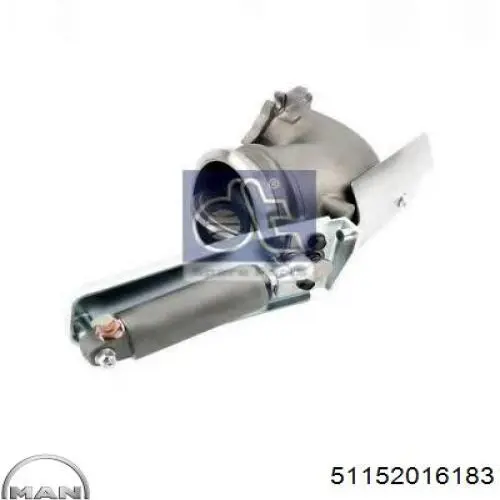 Заслонка моторного гальма Diesel Technic 325550 ціна, від 507.93 USD