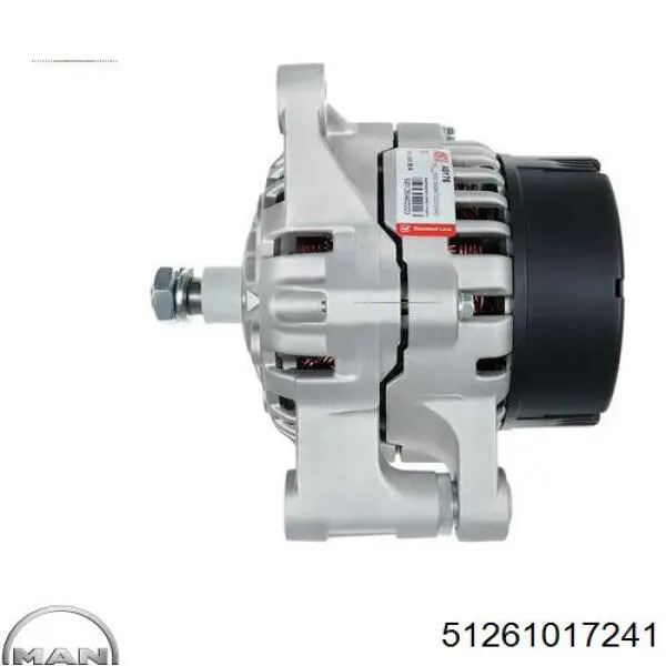 Генератор MAN 51261017241 ціна, від 222.62 USD
