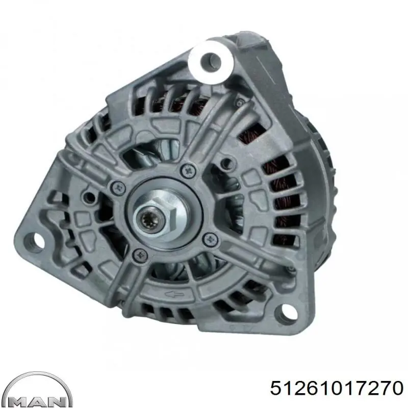 Генератор MAN 51261017270 ціна, від 137.01 USD