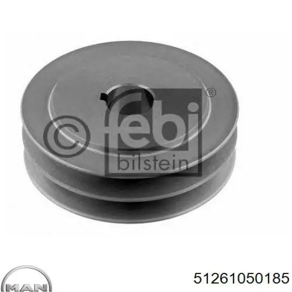 Купити 51261050185 MAN Шків генератора