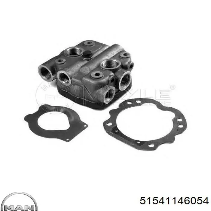 Головка компресора MAN 51541146054 ціна, від 48.99 USD