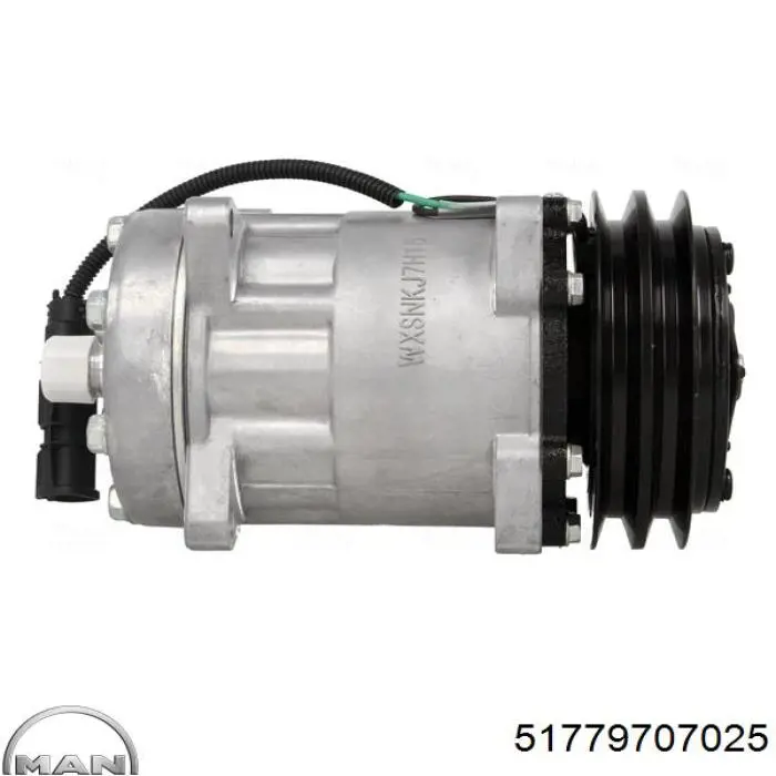 Компресор системи кондиціювання MAN 51779707025 ціна, від 204.94 USD