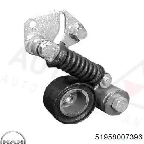 Натягувач приводного ременя MAN 51958007396 ціна, від 85.80 USD