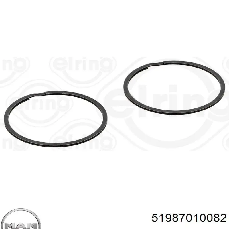 51987010082 MAN Прокладка випускного колектора