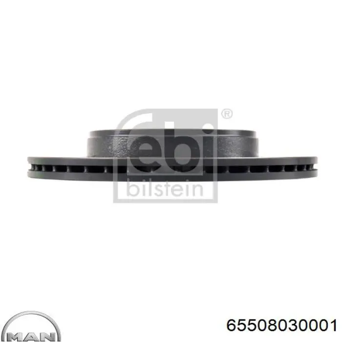 Купити 65508030001 MAN Диск заднього гальма