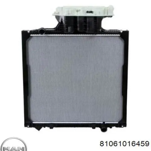 Радіатор основний MAN 81061016459 ціна, від 539.03 USD