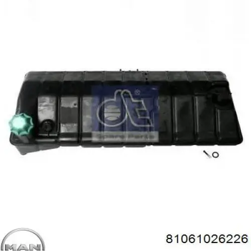 Бачок системи охолодження 996044 Nissens