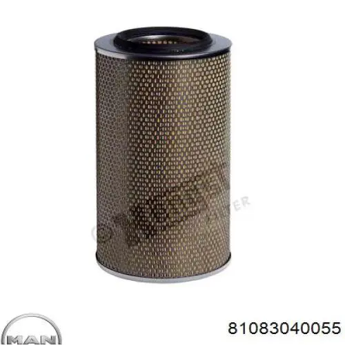 Елемент повітряного фільтра MAN 81083040055 ціна, від 34.88 USD