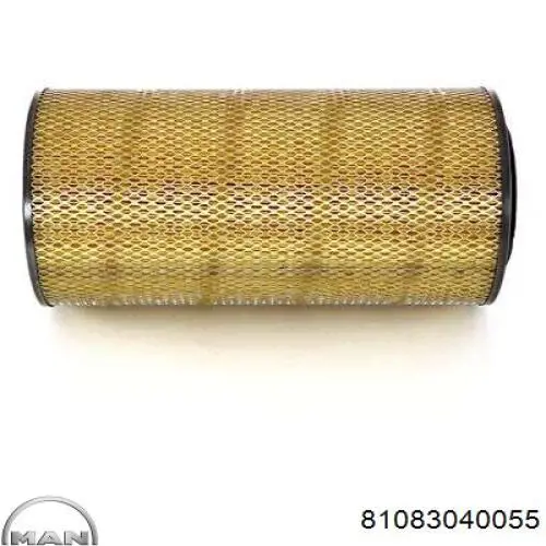 81083040055 MAN Повітряний фільтр двигуна