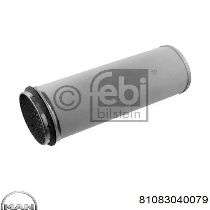 81083040079 MAN Повітряний фільтр двигуна