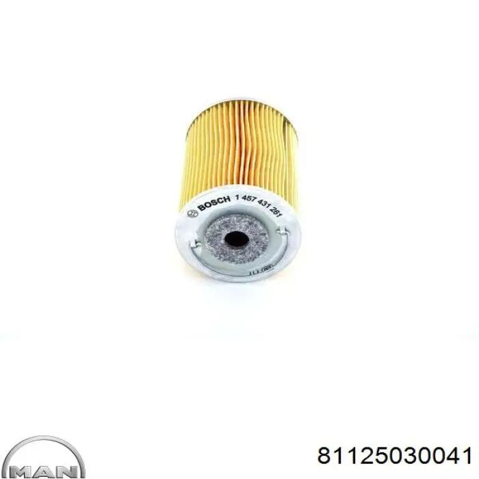 Фільтр тонкого очищення палива MAN 81125030041 ціна, від 3.05 USD
