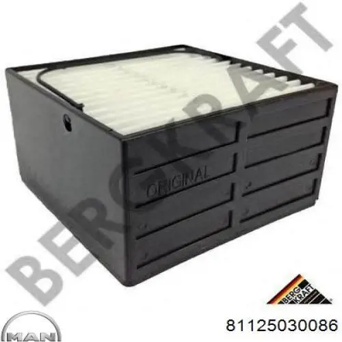 Фільтр тонкого очищення палива MAN 81125030086 ціна, від 4.50 USD
