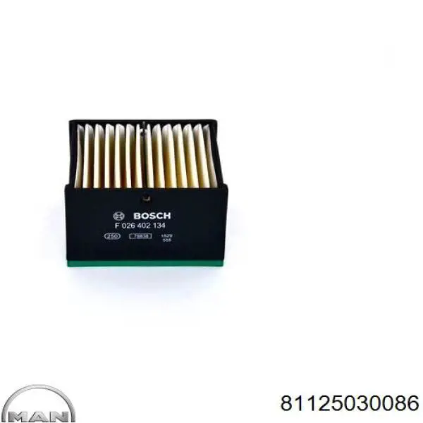 Купити 81125030086 MAN Фільтр-відстійник палива грубої очистки