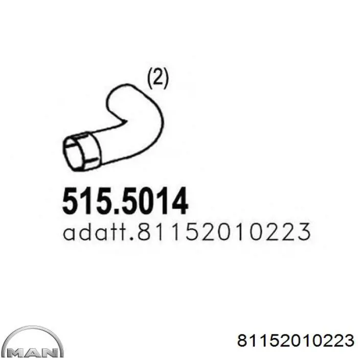 Глушник, центральна частина VAN30258MN Vanstar