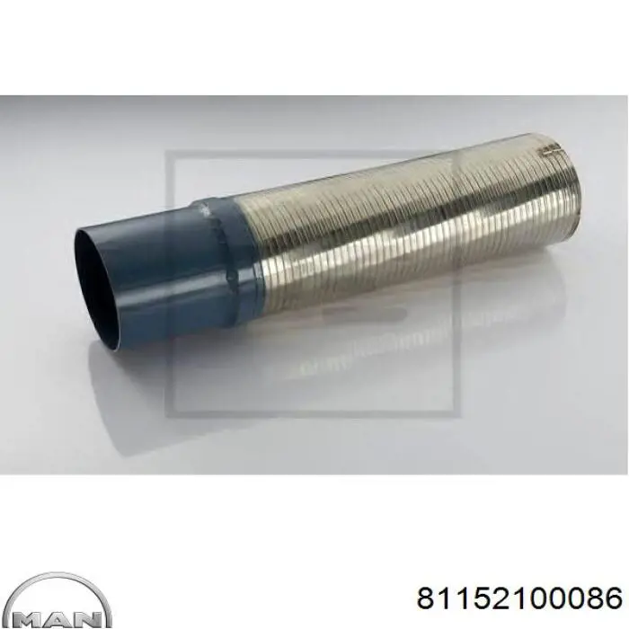 Гофра приймальної труби MAN 81152100086 ціна, від 26.14 USD