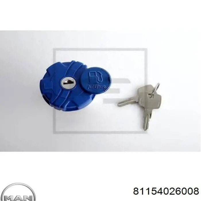 81154026008 MAN Кришка заливної горловини бака AD BLUE