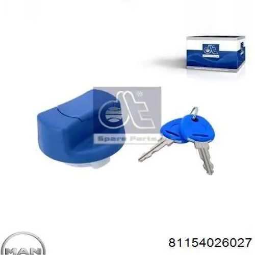 Купити 81154026027 MAN Кришка заливної горловини бака AD BLUE