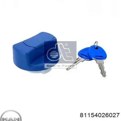 Кришка заливної горловини бака AD BLUE 81154026027 MAN