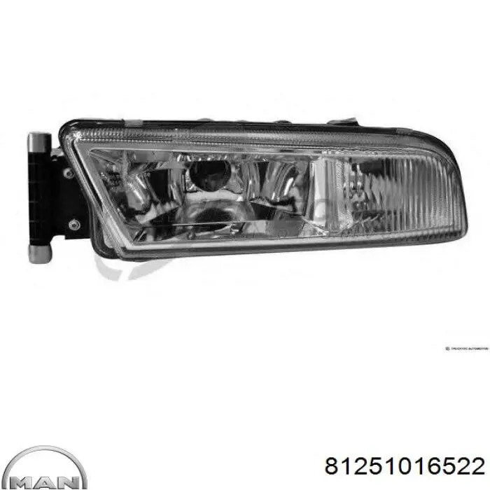 Протитуманка права MAN 81251016522 ціна, від 68.67 USD
