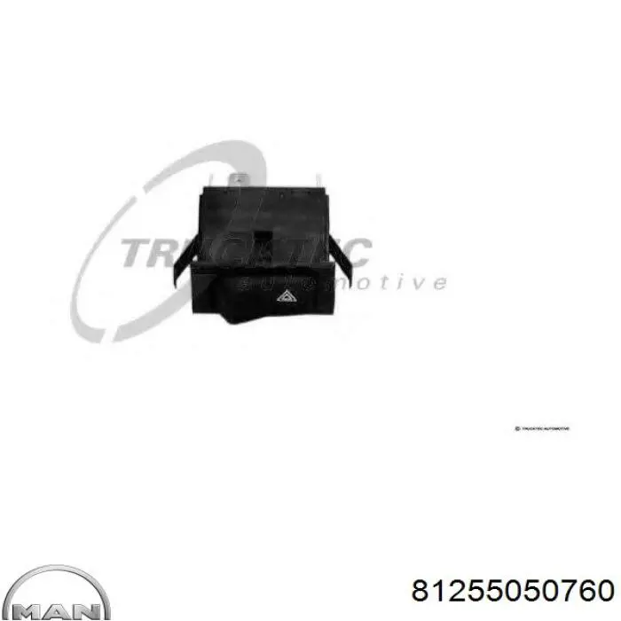 Купити 81255050760 MAN Кнопка включення аварійного сигналу