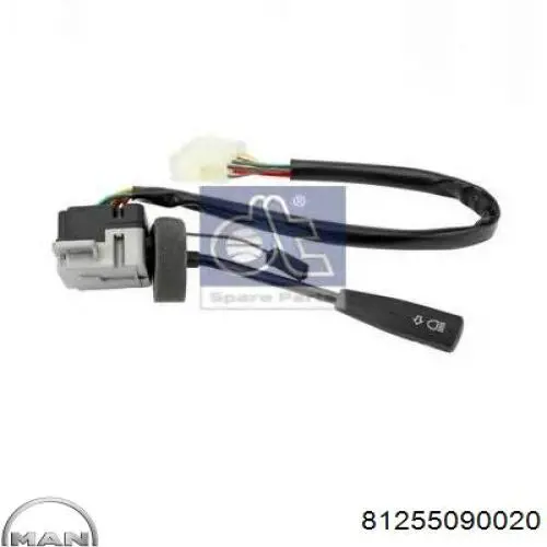 Перемикач підрульовий, лівий MAN 81255090020 ціна, від 35.91 USD