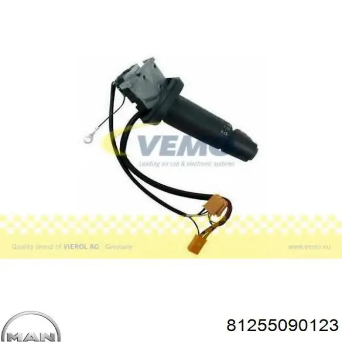 Перемикач підрульовий, лівий MAN 81255090123 ціна, від 50.39 USD